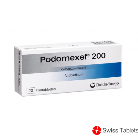 Podomexef Filmtabletten 200mg 20 Stück buy online