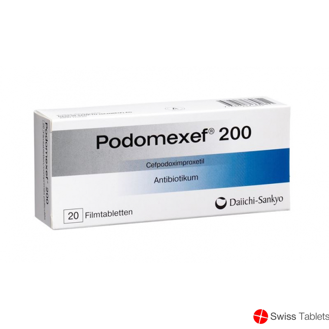 Podomexef Filmtabletten 200mg 20 Stück buy online