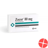 Zocor Filmtabletten 80mg 28 Stück