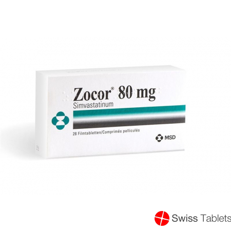 Zocor Filmtabletten 80mg 28 Stück buy online