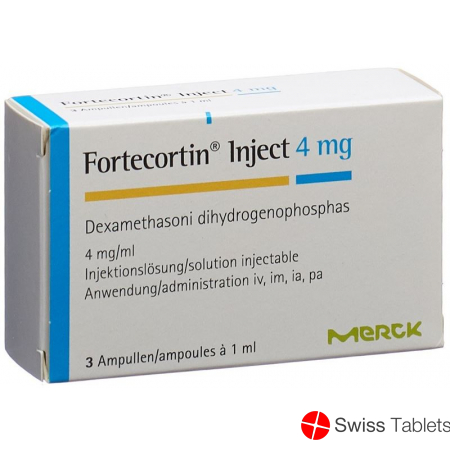 Fortecortin Inject Injektionslösung 4mg/ml 3 Ampullen 1ml buy online