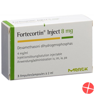 Fortecortin Inject Injektionslösung 8mg/2ml 3 Ampullen 2ml