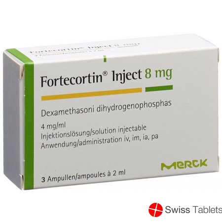 Fortecortin Inject Injektionslösung 8mg/2ml 3 Ampullen 2ml buy online