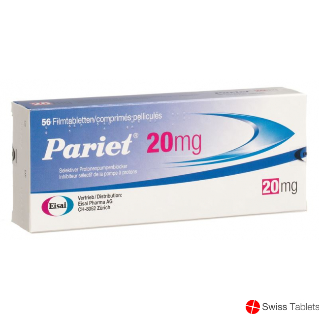 Pariet Filmtabs 20mg 56 Stück buy online
