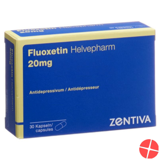 Fluoxetin Helvepharm Kapseln 20mg 30 Stück