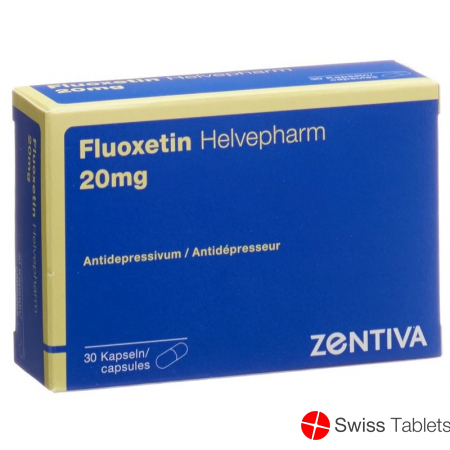 Fluoxetin Helvepharm Kapseln 20mg 30 Stück buy online