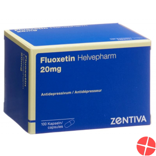 Fluoxetin Helvepharm Kapseln 20mg 100 Stück