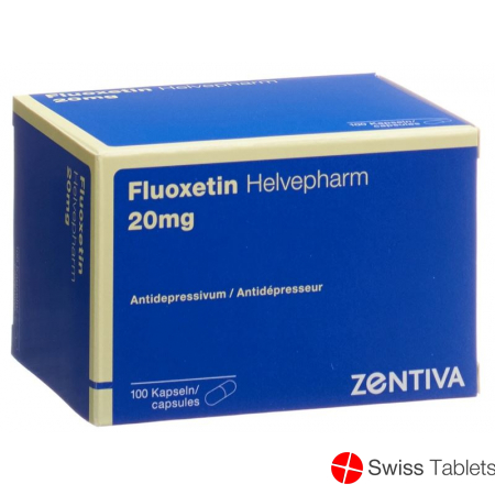 Fluoxetin Helvepharm Kapseln 20mg 100 Stück buy online