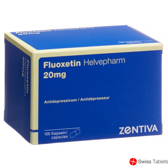 Fluoxetin Helvepharm Kapseln 20mg 100 Stück buy online