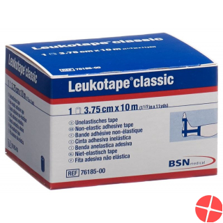 Leukotape Classic unelastische Klebebinde 10m x 3.75cm Blau