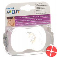Avent Philips Brusthuetchen Schmetterling Normal 2 Stück