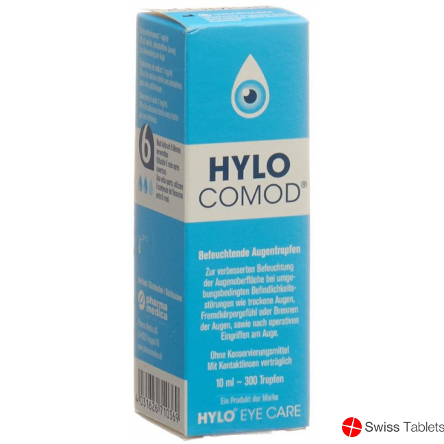 Hylo Comod Augentropfen 10ml buy online