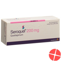 Seroquel Filmtabletten 200mg 60 Stück