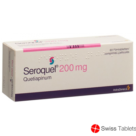 Seroquel Filmtabletten 200mg 60 Stück buy online