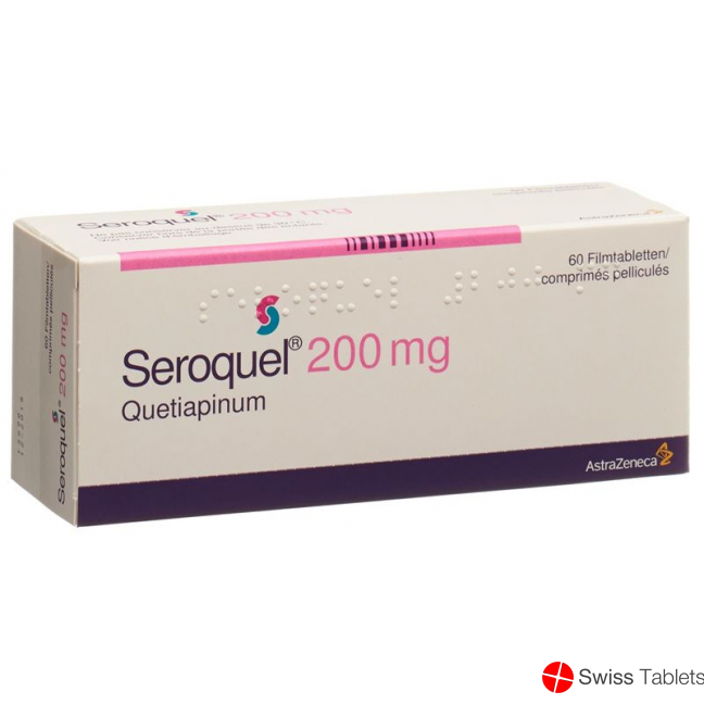 Seroquel Filmtabletten 200mg 60 Stück buy online