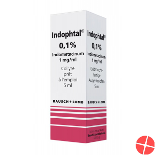 Indophtal Augentropfen 0.1% Gebrauchsfertig 5ml
