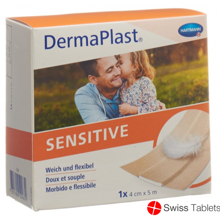 Dermaplast Sensitive Quick Bandage Skin-Coloured 4cmx5m Roll buy online