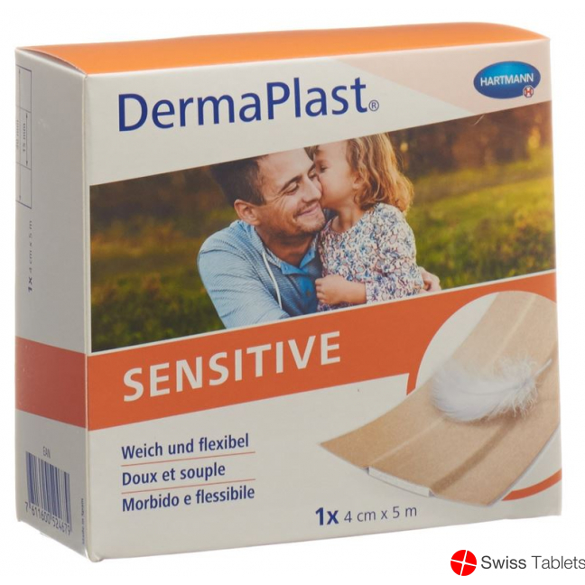 Dermaplast Sensitive Quick Bandage Skin-Coloured 4cmx5m Roll buy online