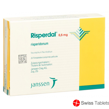 Risperdal Filmtabletten 0.5mg 20 Stück buy online