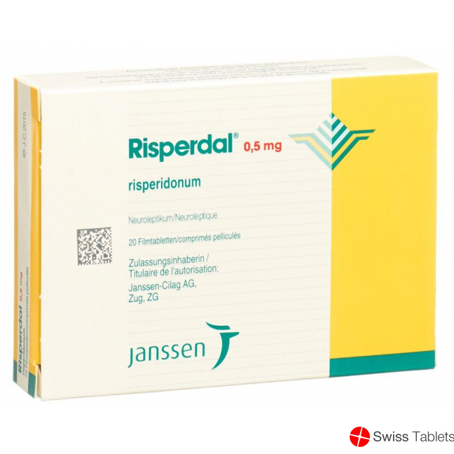 Risperdal Filmtabletten 0.5mg 20 Stück buy online