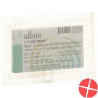 Allsan pH indicator paper 5.2-7.4 100 pcs