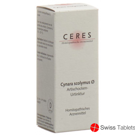 Ceres Cynara Scolymus Urtinkt 20ml buy online