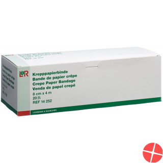 Lohmann Krepp Papier Binde 8cmx4m 20 Stück
