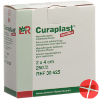 Curaplast Sensitive Injektionspfl 2cmx4cm 250 Stück