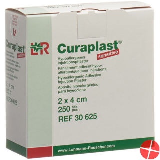 Curaplast Sensitive Injektionspfl 2cmx4cm 250 Stück
