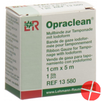 Opraclean Jodoform Tamponade 1cmx5m Opraclean Jodoform Tamponade 1cmx5m