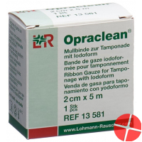 Opraclean Jodoform Tamponade 2cmx5m