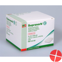 Suprasorb C Kollagenverband 4x6cm Steril 5 Stück