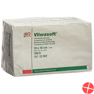 Vliwasoft Nw Kompressen 12 10x10cm 6-fach Beutel 100 Stück