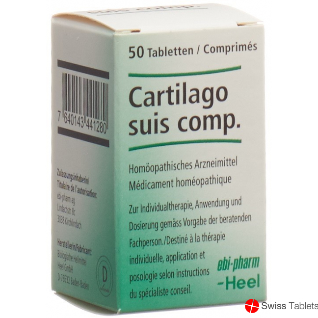 Cartilago Suis Comp Heel Tabletten 50 Stück buy online