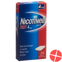 Nicotinell Fruit 4mg 24 Kaugummi