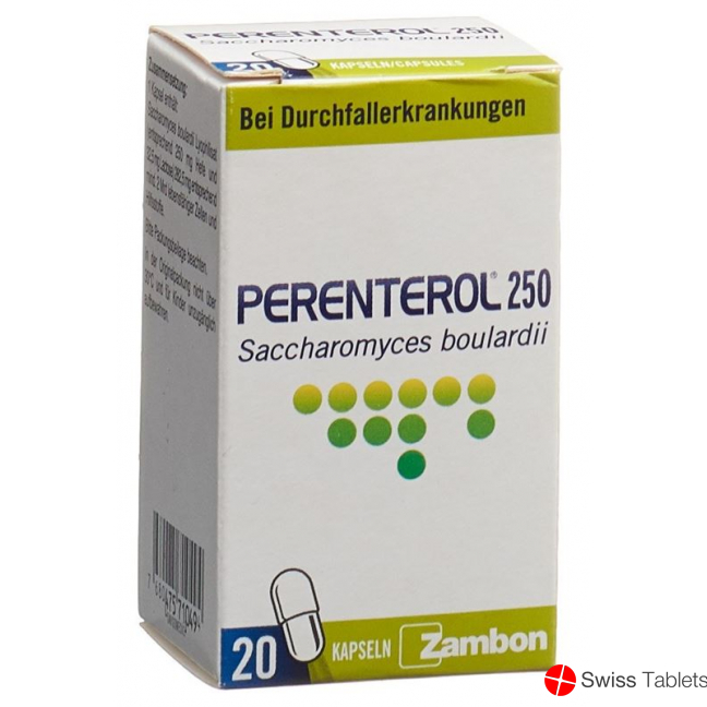 Perenterol 250mg 20 Kapseln buy online