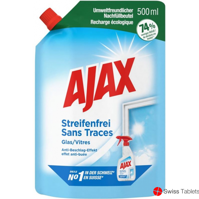 Ajax Glasrein Liquid Regular Nachfüllpack 500ml buy online
