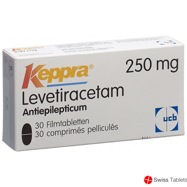 Keppra Filmtabletten 250mg 30 Stück buy online