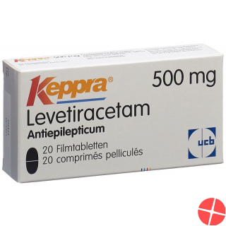 Keppra Filmtabletten 500mg 20 Stück