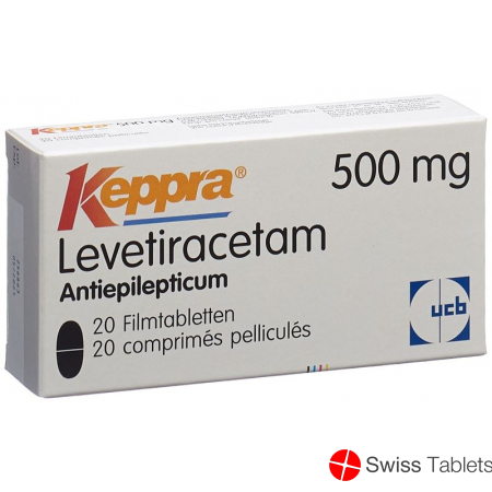 Keppra Filmtabletten 500mg 20 Stück buy online