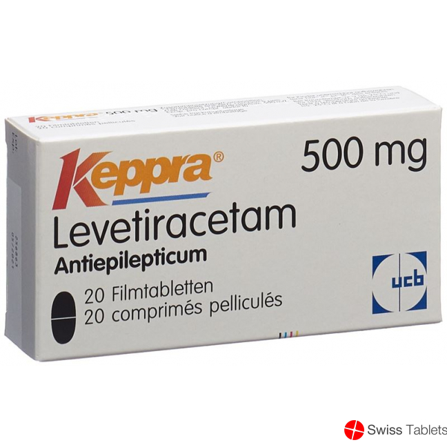 Keppra Filmtabletten 500mg 20 Stück buy online