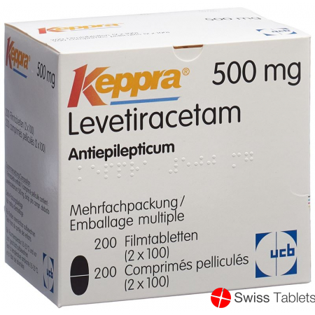 Keppra Filmtabletten 500mg 200 Stück buy online