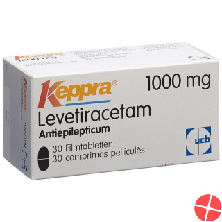 Keppra Filmtabletten 1000mg 30 Stück