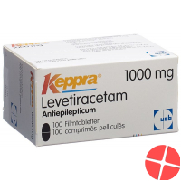 Keppra Filmtabletten 1000mg 100 Stück