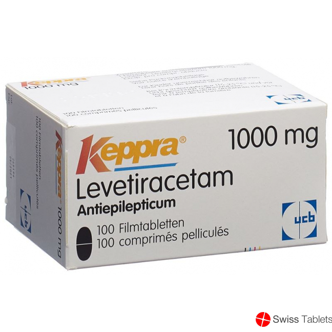 Keppra Filmtabletten 1000mg 100 Stück buy online