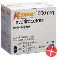 Keppra Filmtabletten 1000mg 200 Stück