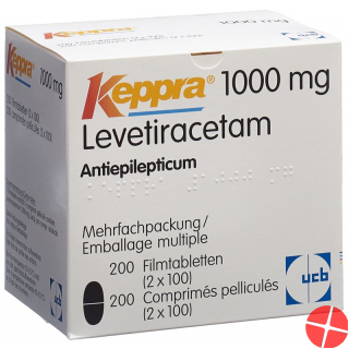 Keppra Filmtabletten 1000mg 200 Stück