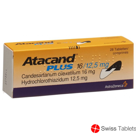 Atacand Plus Tabletten 16/12.5mg 28 Stück buy online