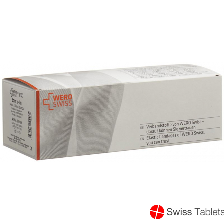 Wero Fix Elastische Gazebinde 4mx8cm Weiss 20 Stück buy online