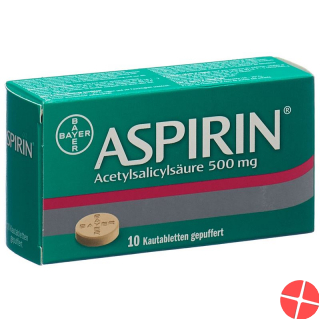 Aspirin 500mg 10 Kautabletten
